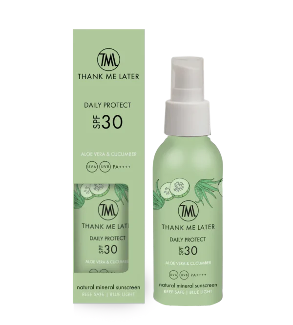 Thank me later spf 30 aloe vera & komkommer